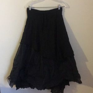 Multiple skirt skirt